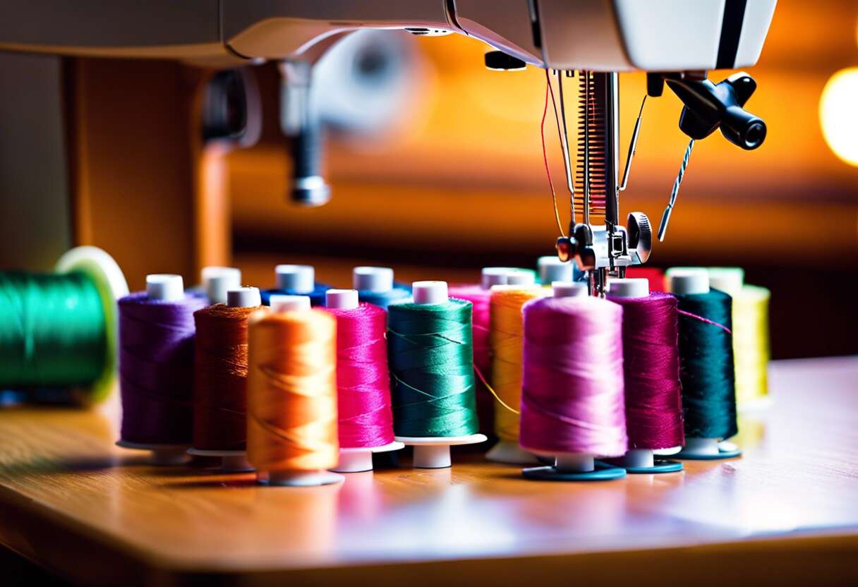 Comment remplir des bobines pour une surjeteuse ?
