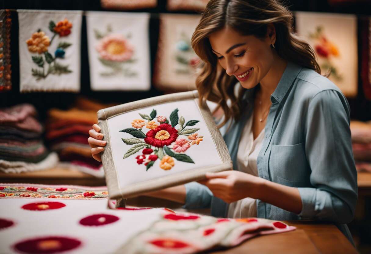 Broderie main ou broderie machine : laquelle choisir ?