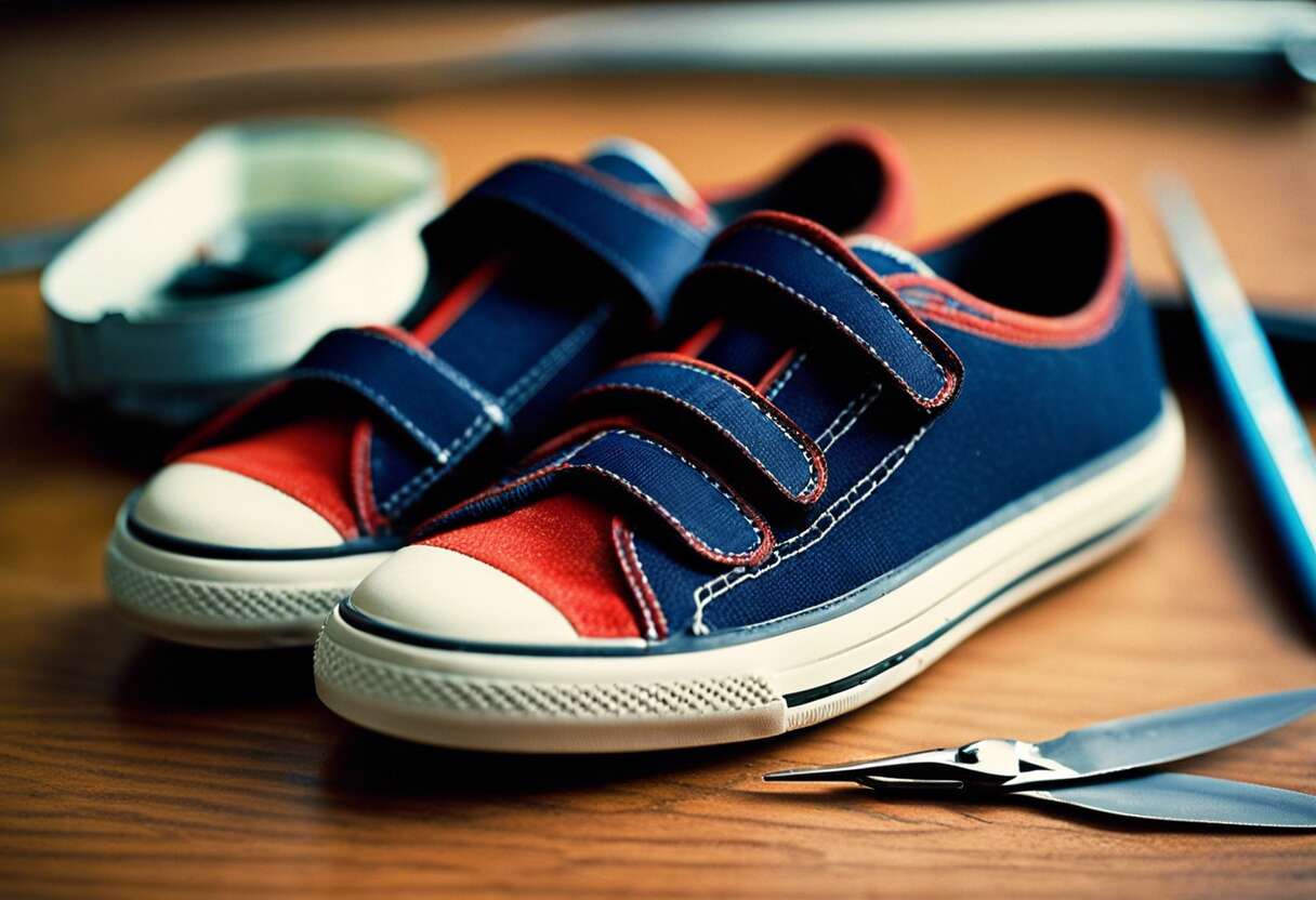 Comment rรฉparer le velcro de vos baskets ?