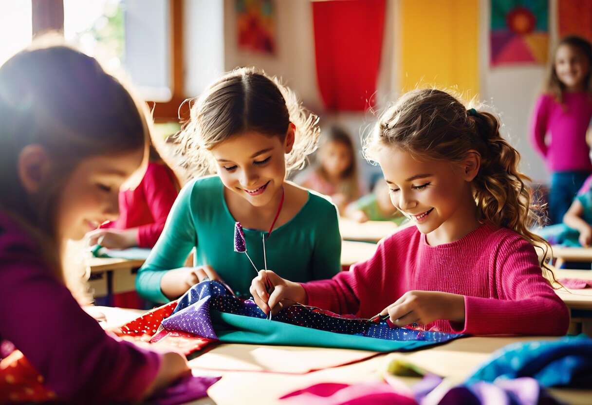 Créativité et apprentissage: les projets de couture adaptés aux petits Créativité et apprentissage: les projets de couture adaptés aux petits