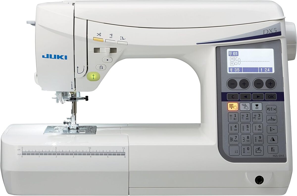 Juki HZL-DX5 : la couture simplifiée par l'électronique
