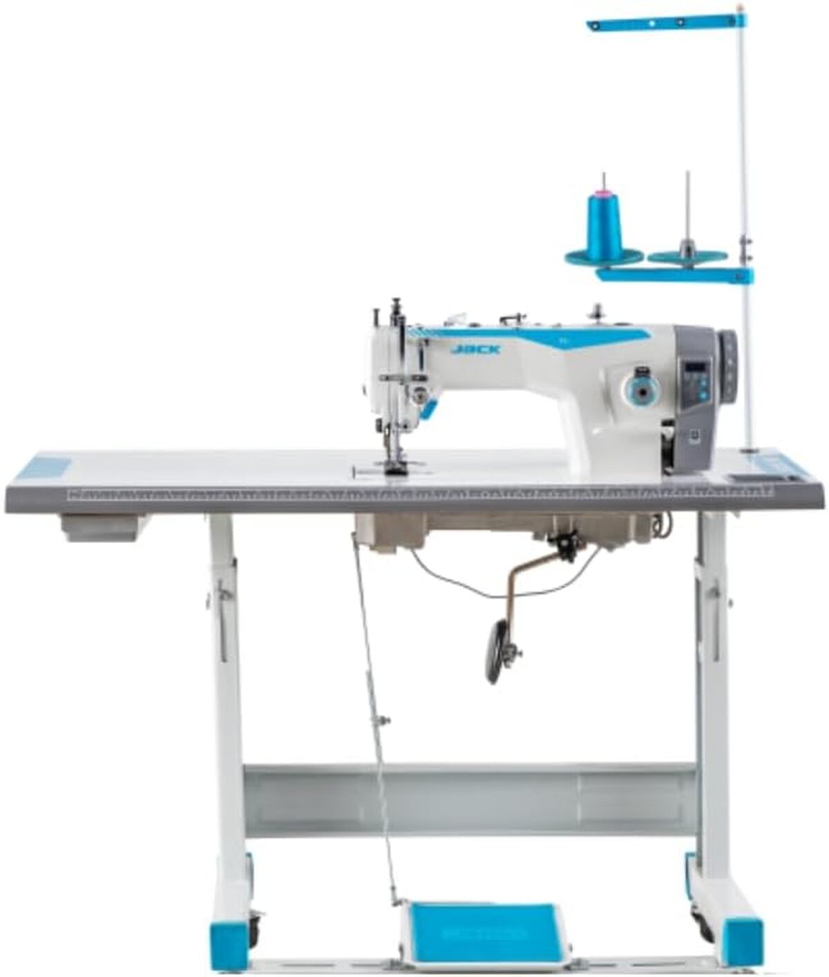 Test de la machine à coudre industrielle JACK H2-A