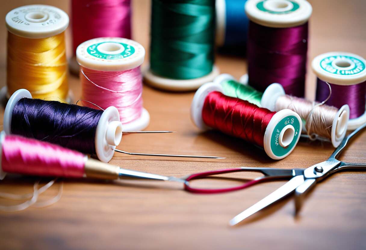 Astuce : comment รฉviter que le fil ne s'รฉchappe de l'aiguille ?