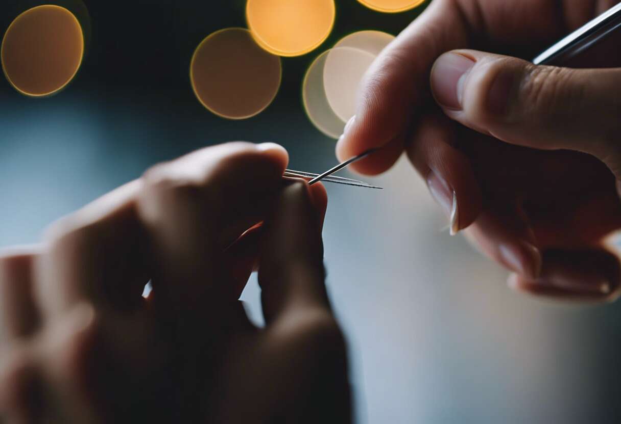 Astuce pour Enfiler une Aiguille Facilement