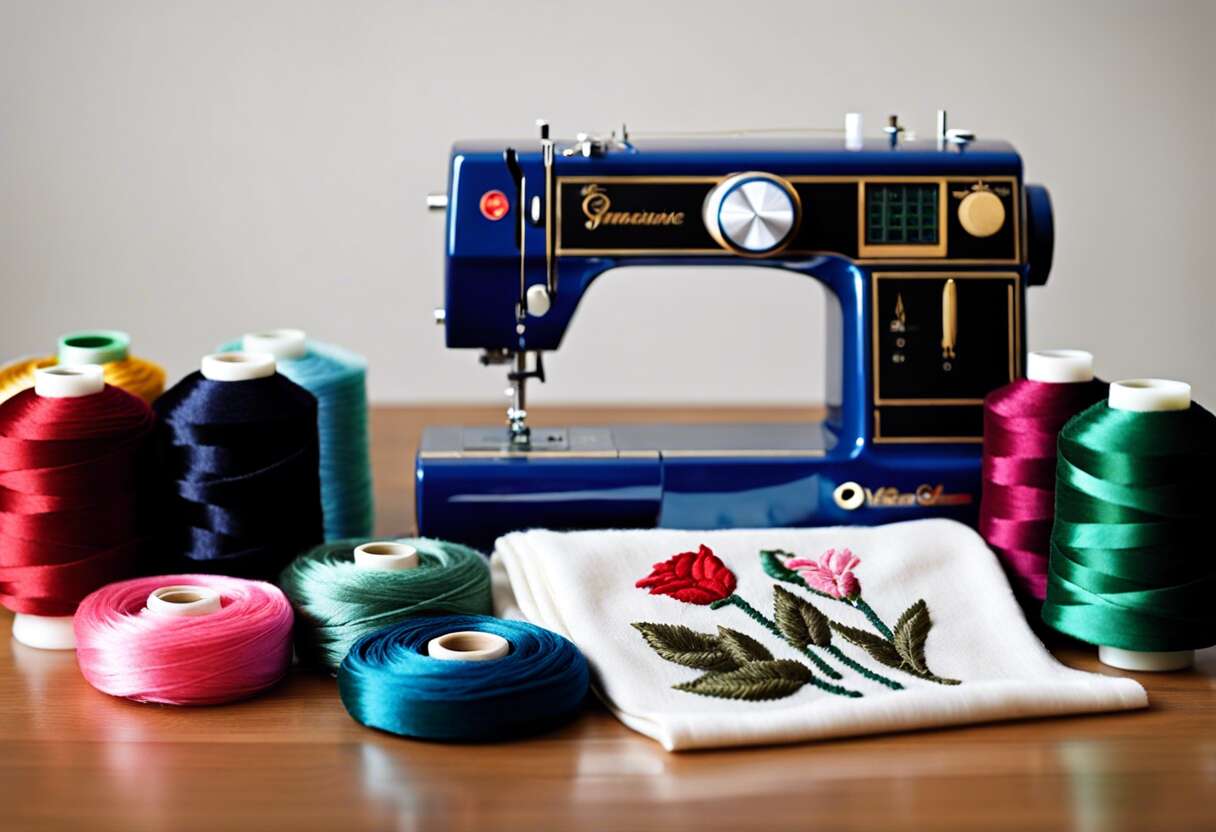 Broderie machine sur velours : astuces et techniques