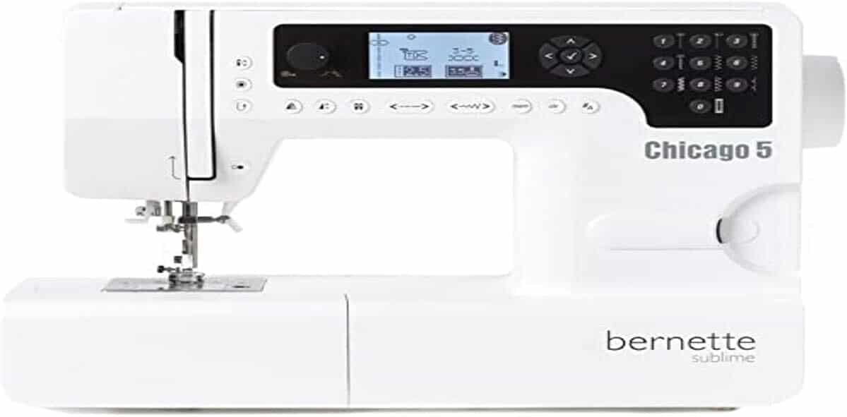 Test Bernette Chicago 5 : efficacitรฉ en Couture et Patchwork