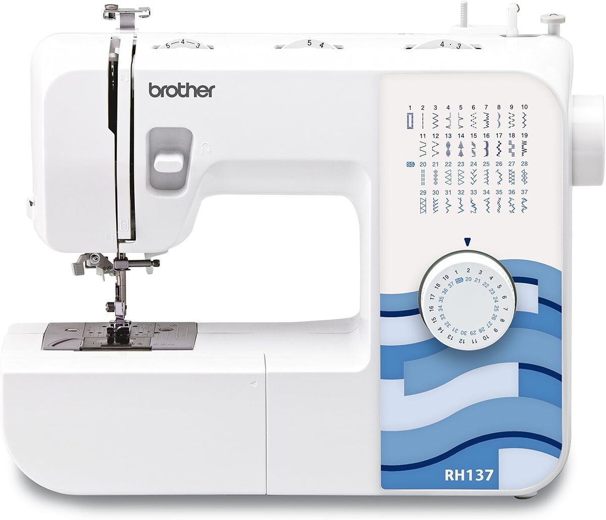 Test Brother RH137 : la couture en bicolore