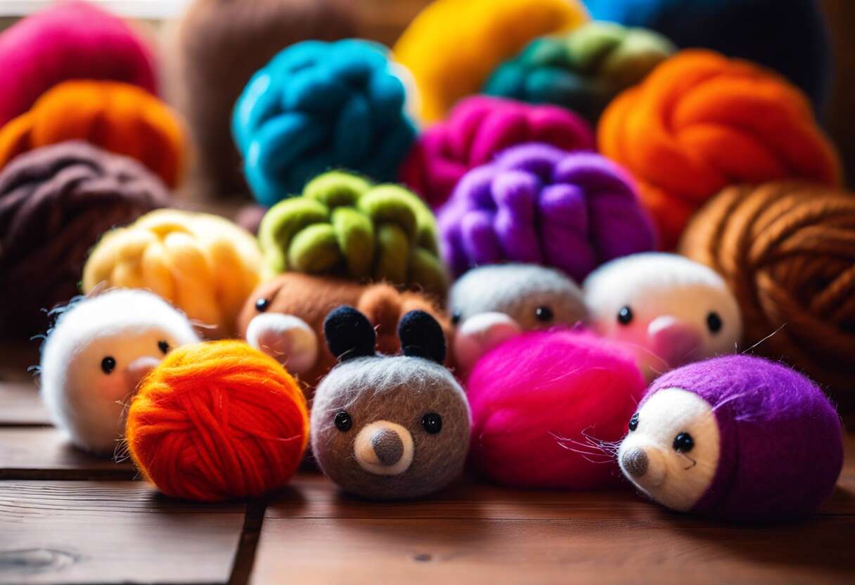 Pourquoi utiliser de la feutrine de laine pour les peluches ?