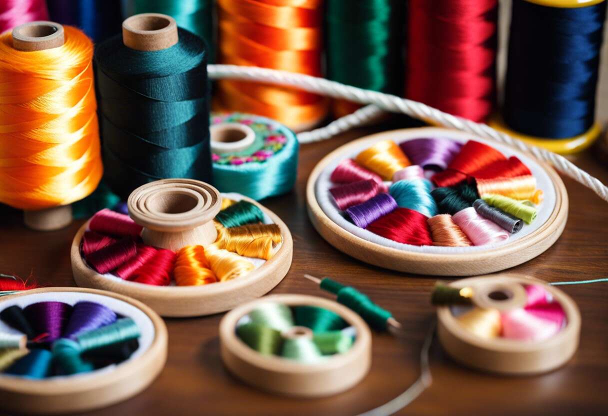 Guide des stabilisateurs pour broderie