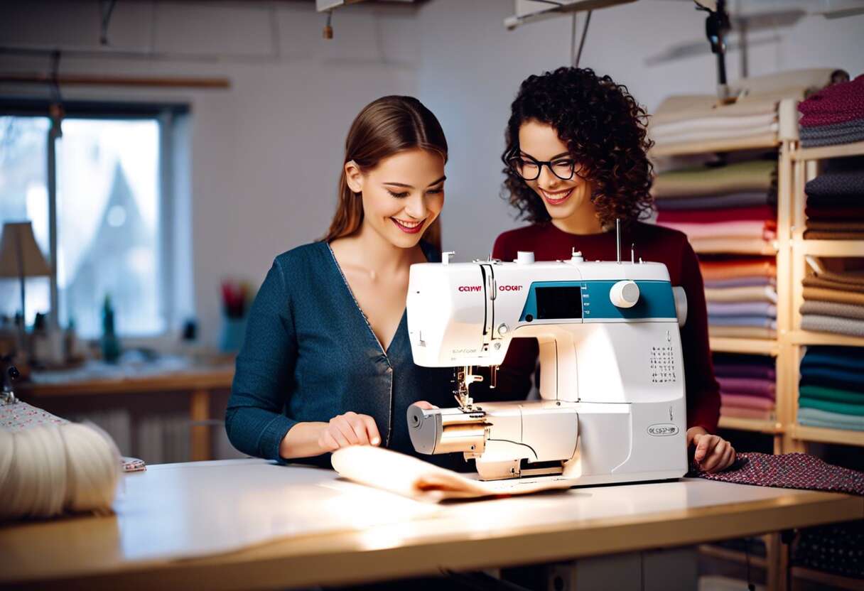 Quelle est la diffรฉrence entre une surjeteuse et une recouvreuse ?