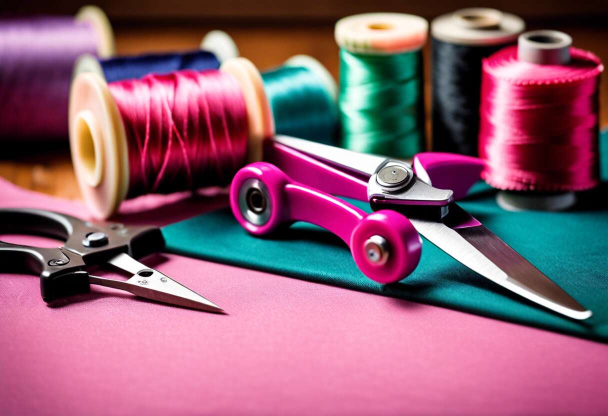 Cutter rotatif ou ciseaux cranteurs : lequel choisir ?