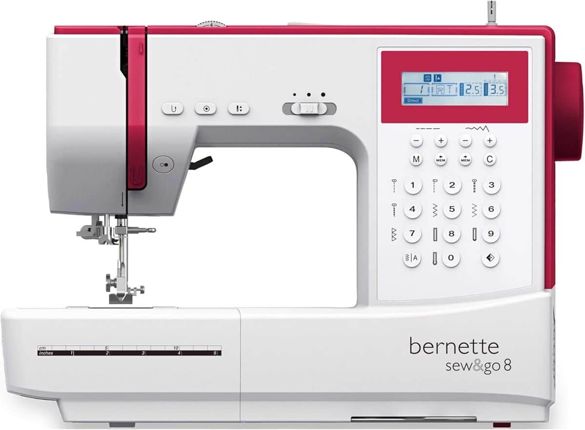 Bernette Sew&GO8 : couture & Patchwork Facilités