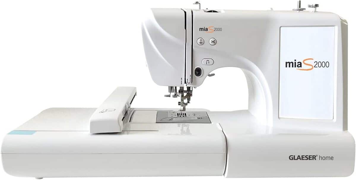 Test GLAESER miaS2000 : l'art de la broderie ร portรฉe de main