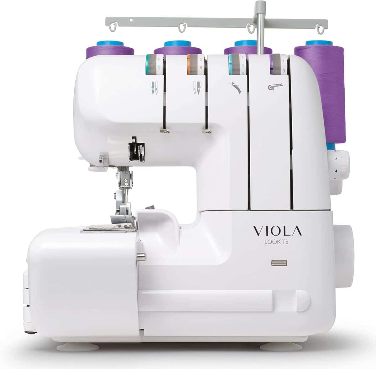 Test Surjeteuse VIOLA LOOK T8 : enfilage Facile et Couture Silencieuse