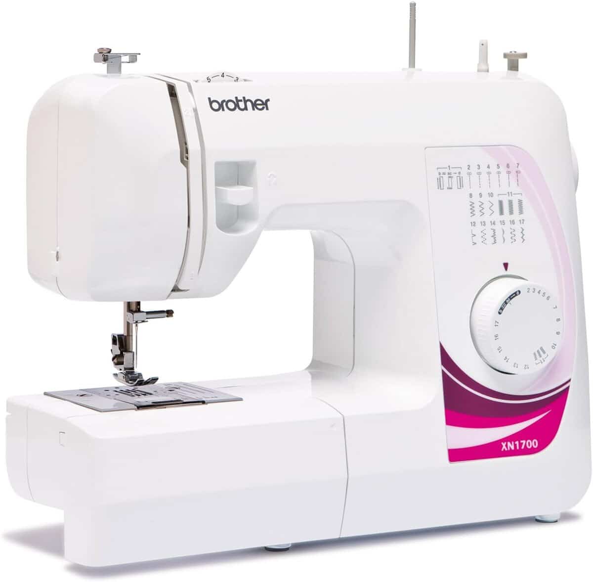 Test : brother XN1700, la machine à coudre aux 17 programmes