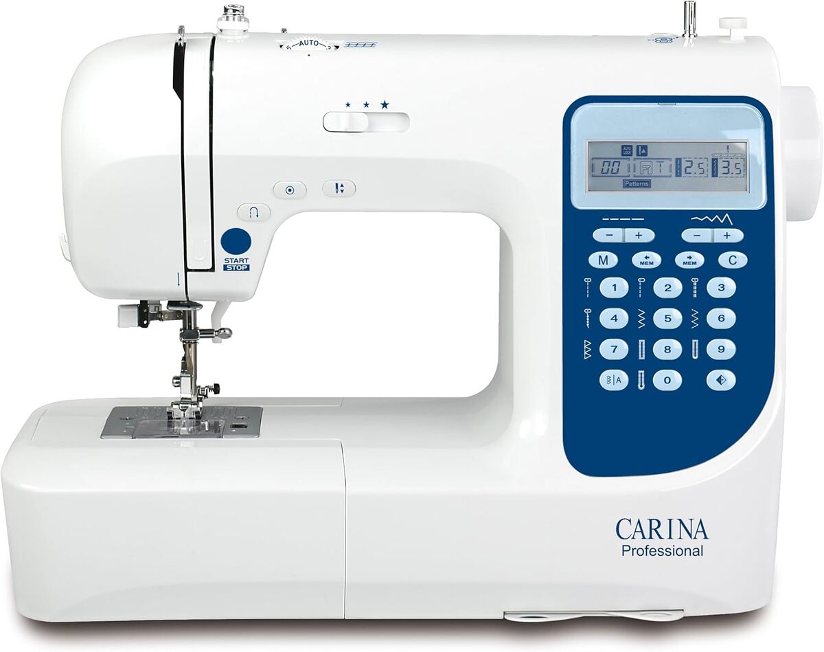 Test : carina Professionnel, la machine à coudre polyvalente