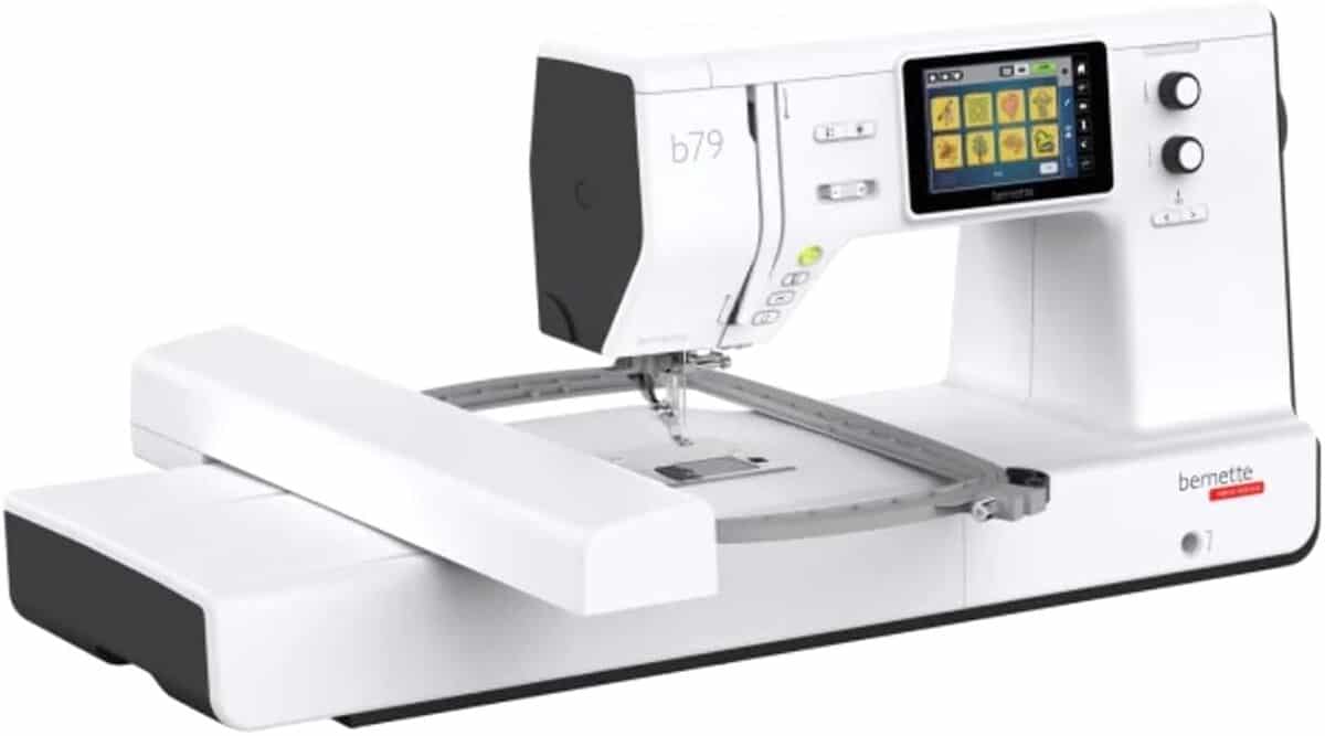 Test de la Bernette B79 : machine à coudre et broder de rêve