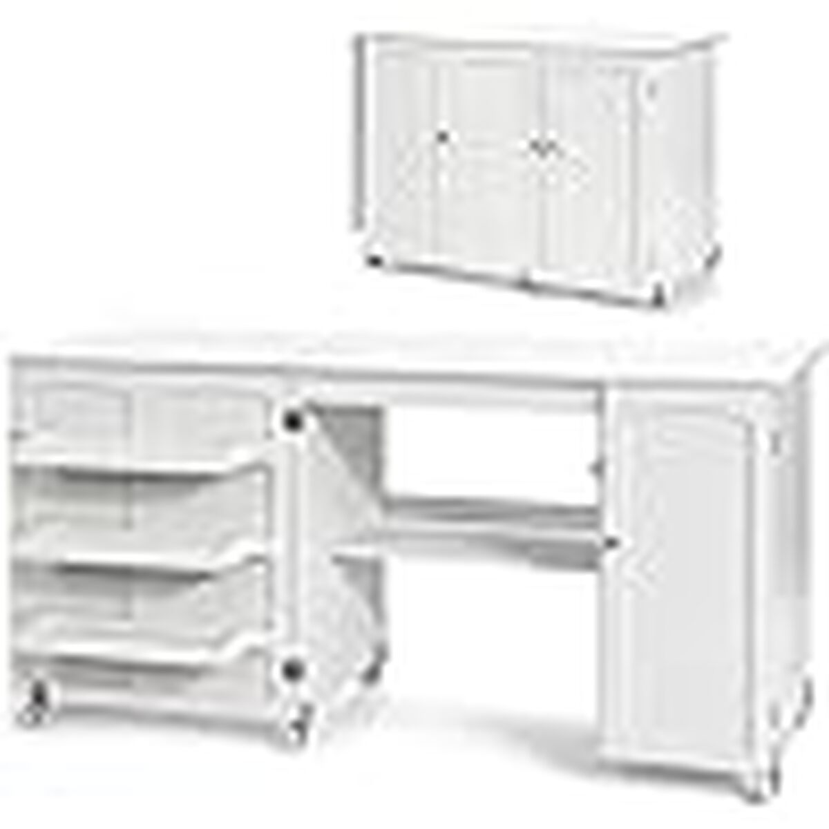 Test du bureau pliable Costway : table de couture pratique et modulable