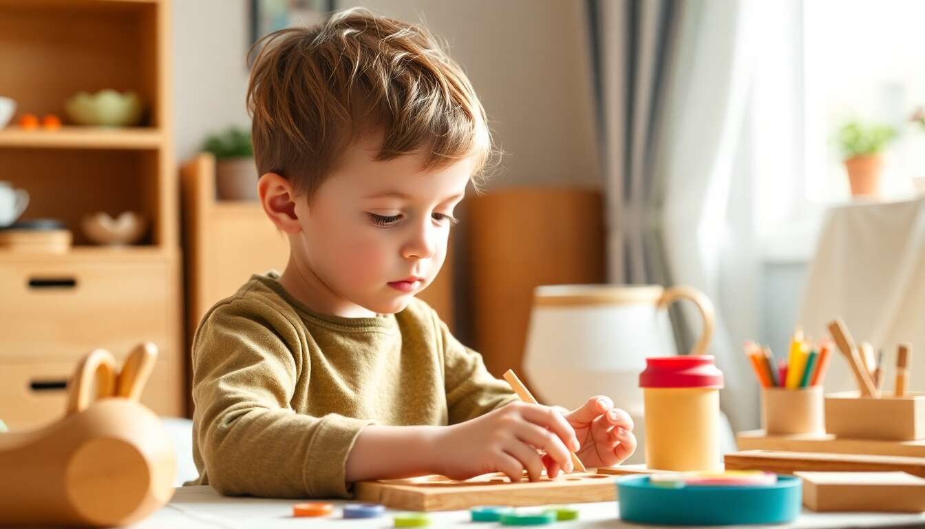 20 projets Montessori à réaliser chez vous