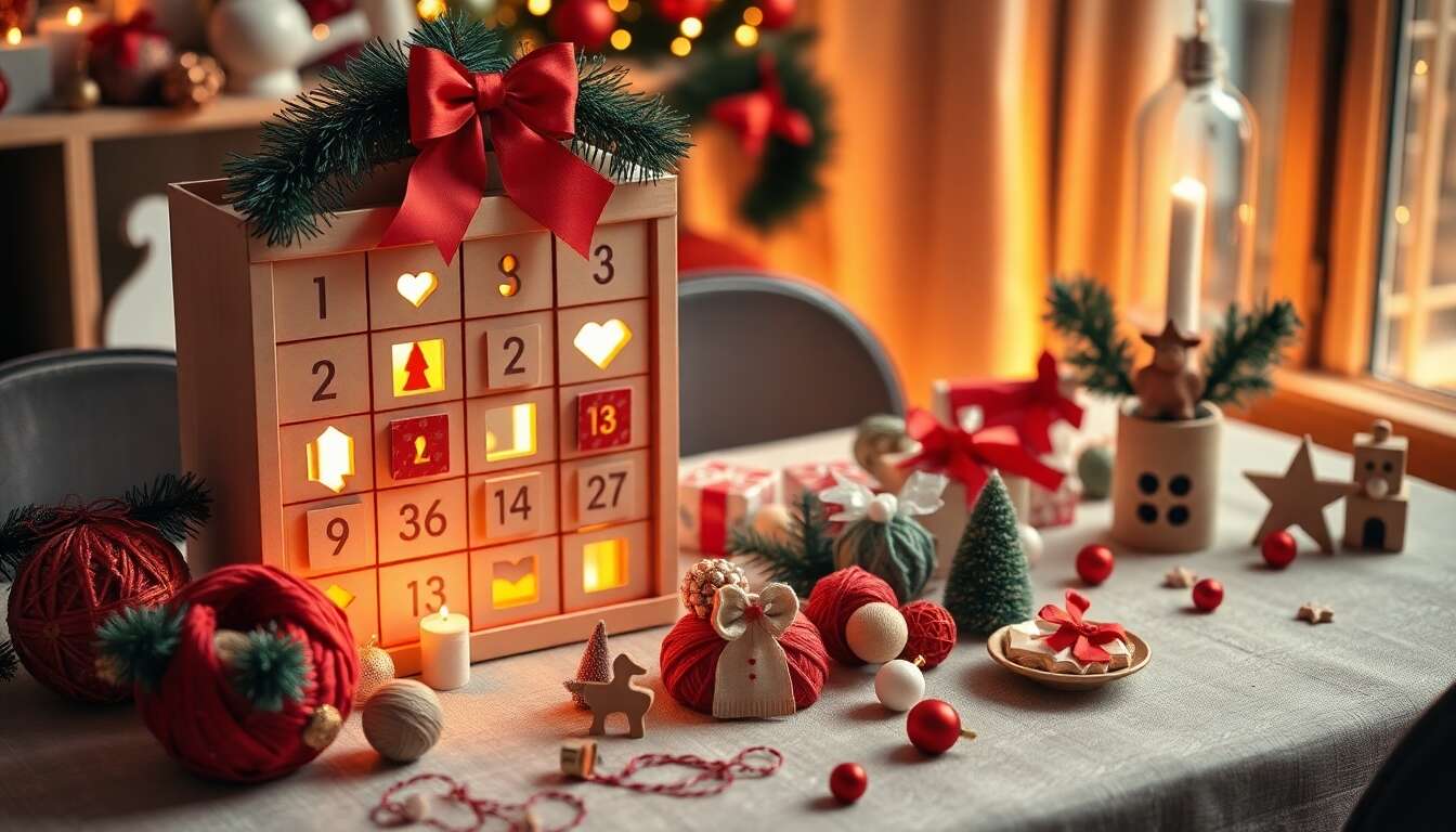Calendrier de l'Avent pour couturiรจres : surprises crรฉatives au quotidien