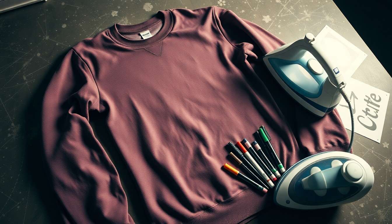 Comment customiser un sweat facilement ?
