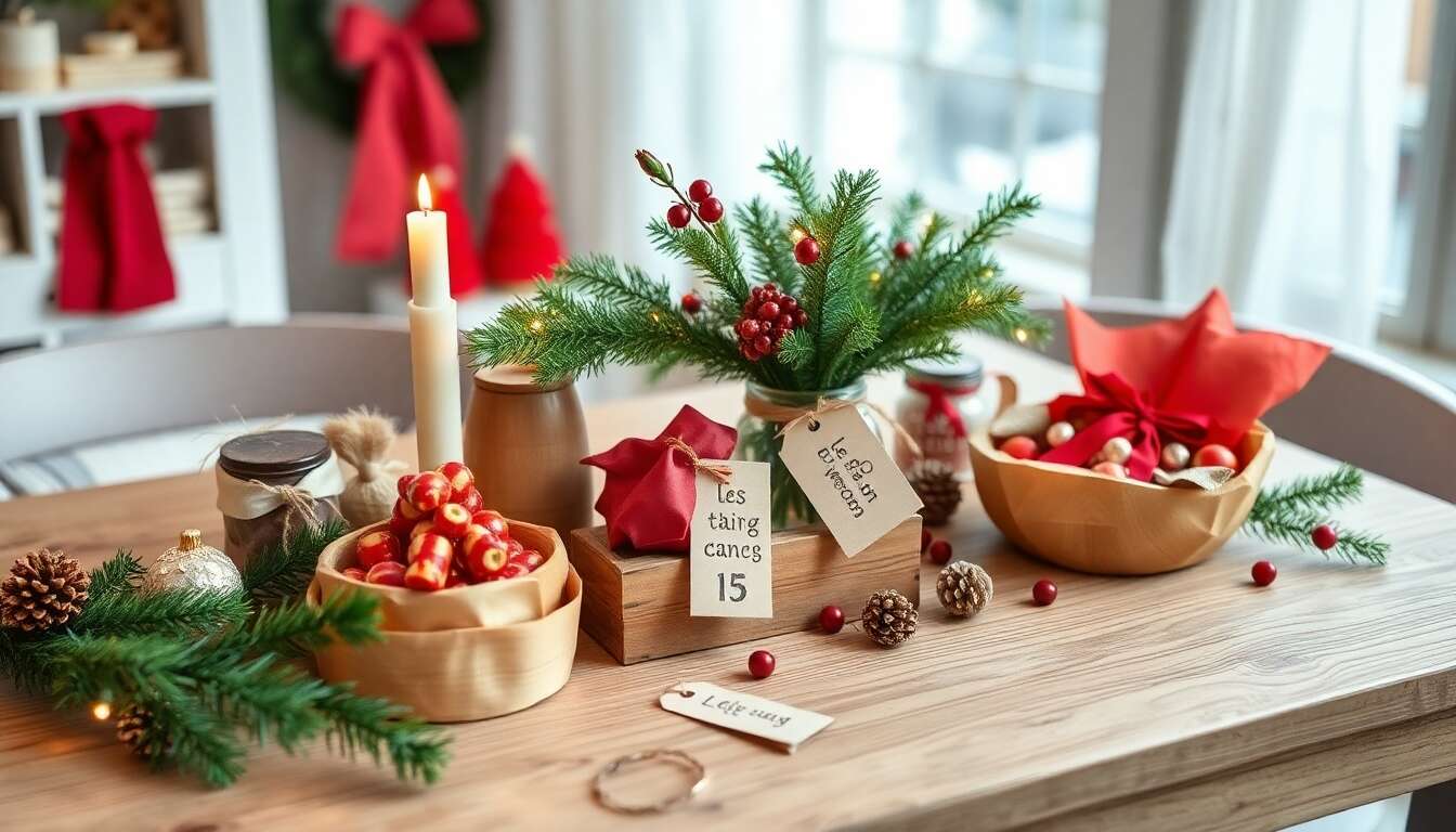 Idรฉes de cadeaux faits maison pour Noรซl