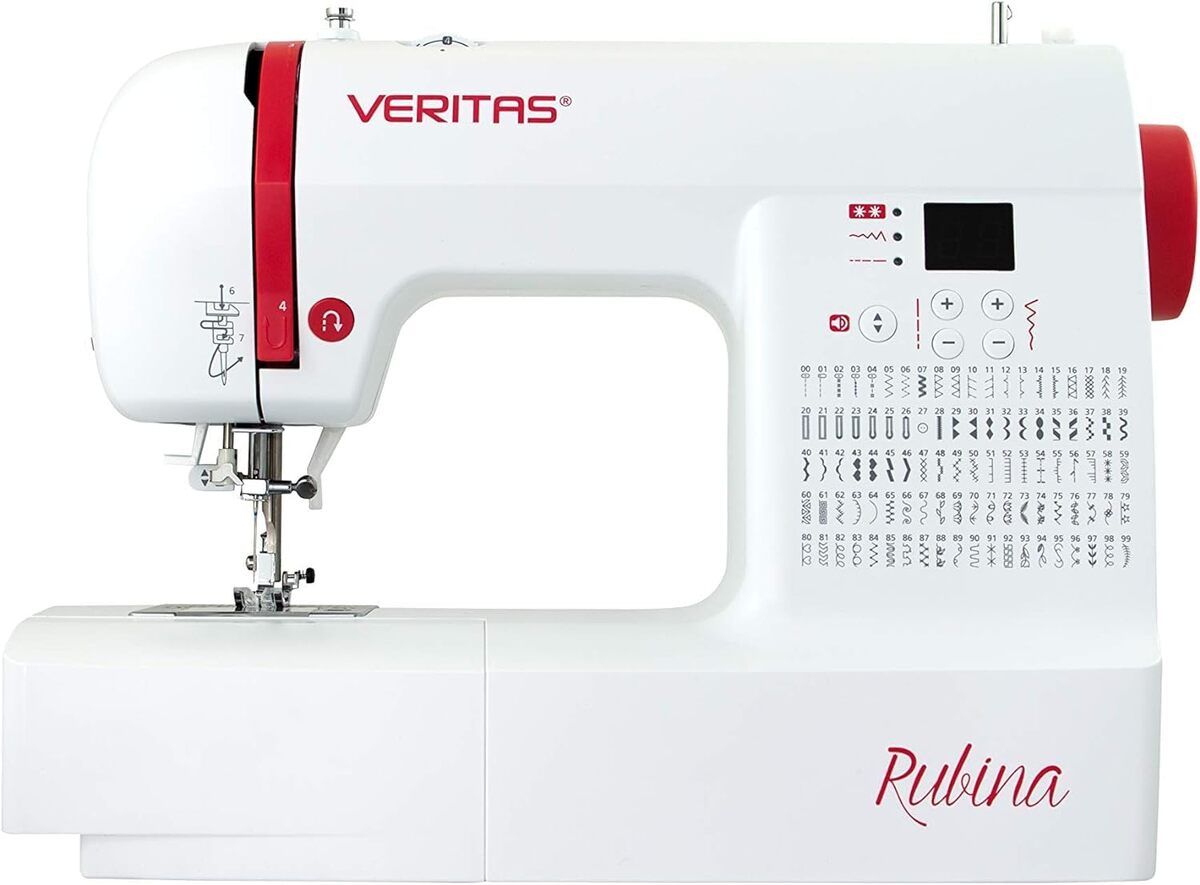 Test de la machine à coudre numérique VERITAS Rubina : 100 programmes et écran LED