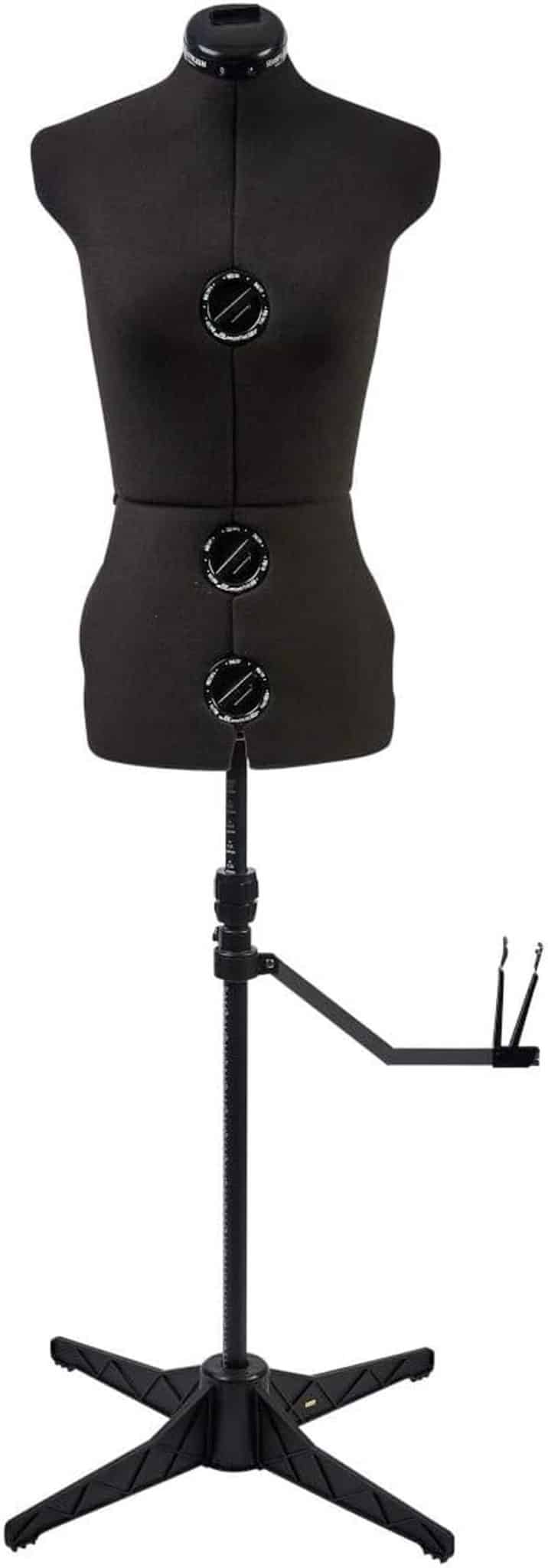 Test du mannequin couture rรฉglable Sewing Online noire, taille petite