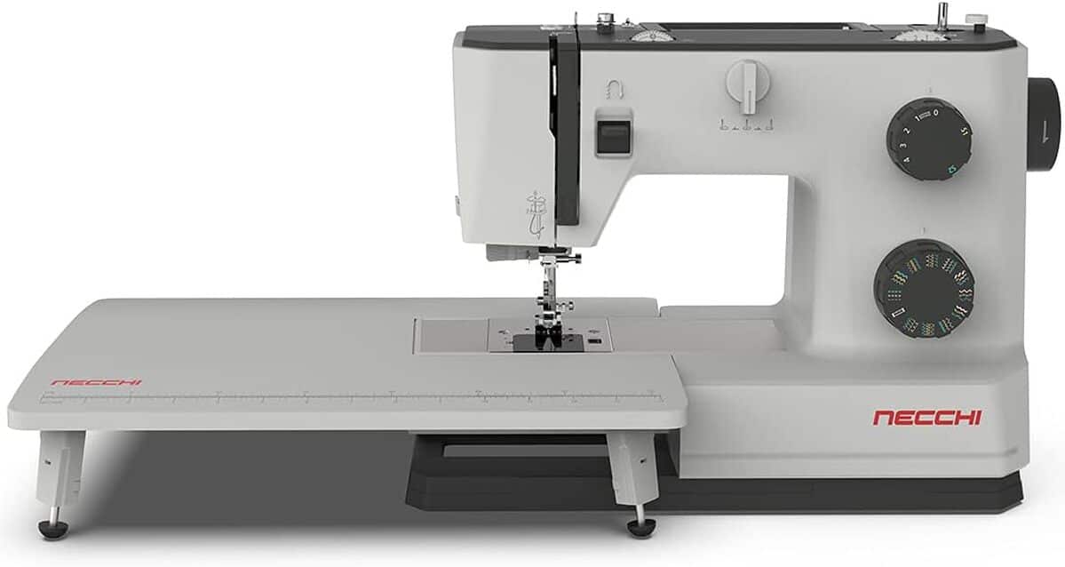 Test : necchi Q132A, machine ร coudre robuste en aluminium