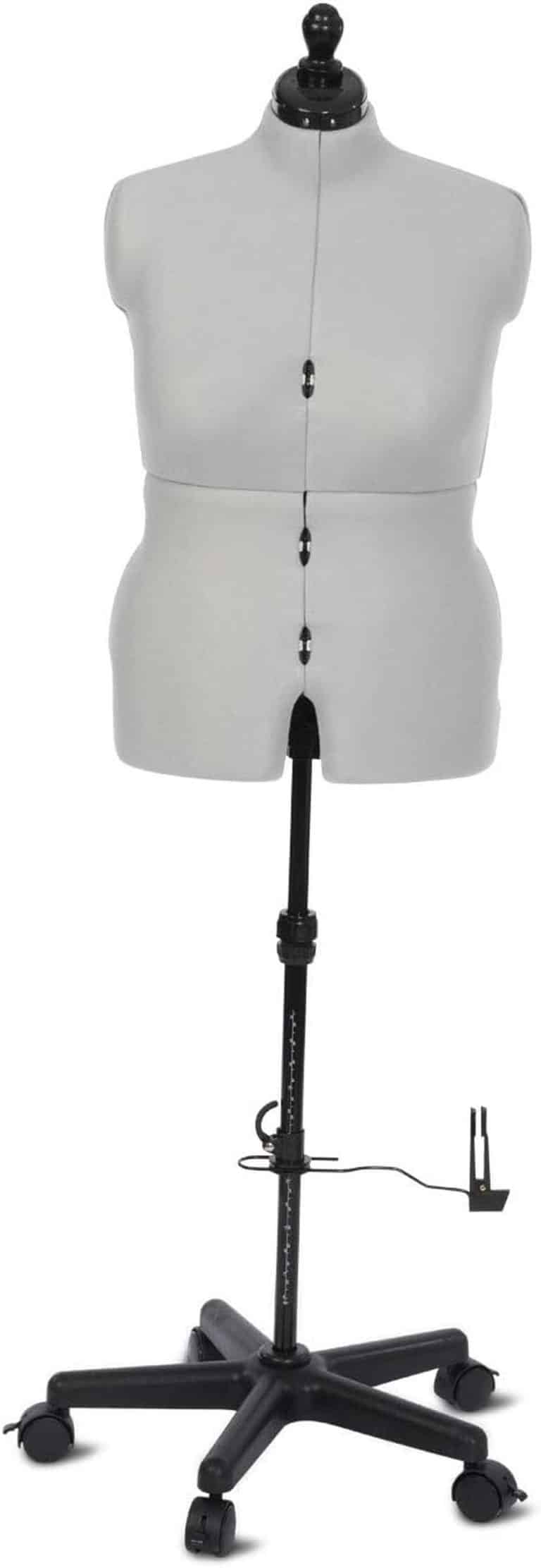 Mannequin De Couture Femme Vintage Doré Réglable 70-130 Cm - Présentoir Robe Mariée Pour Magasin, Couture Et Exposition
