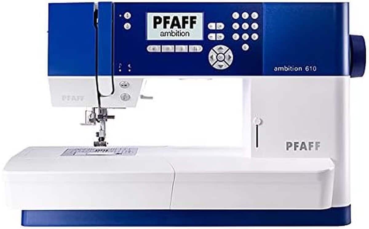 Test de la machine ร coudre Pfaff 610 avec IDT