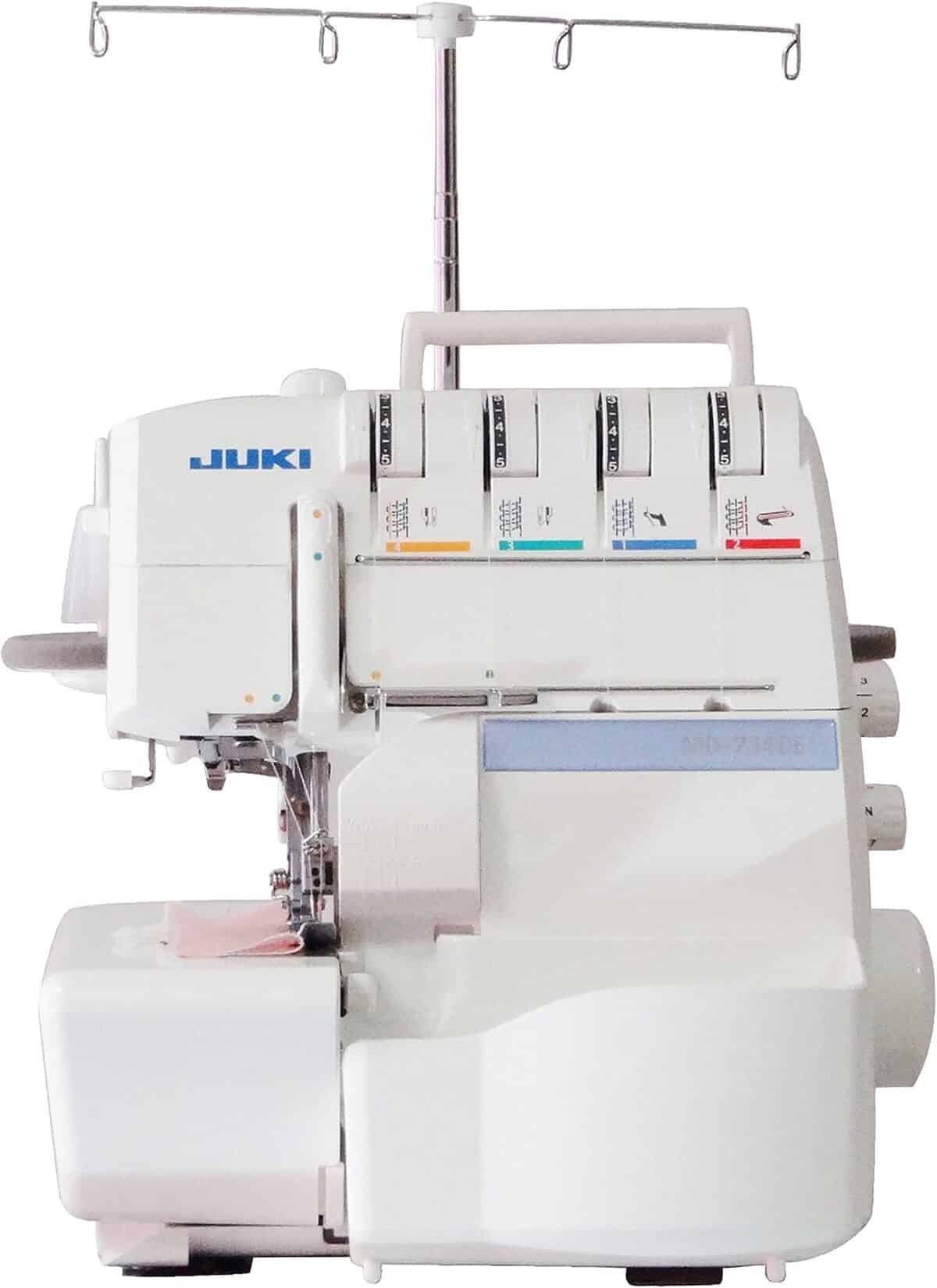Test de la surjeteuse Juki MO-734DE : performance et simplicité