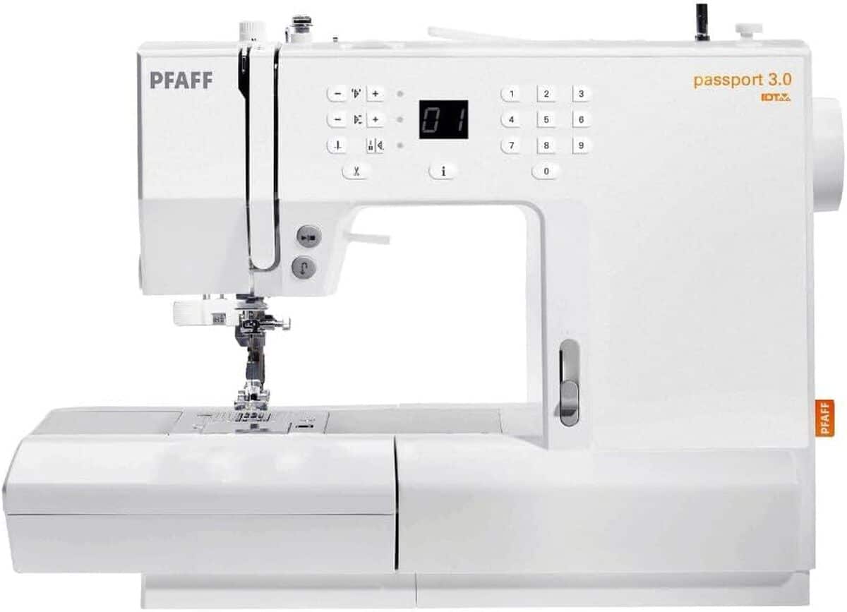 Test : machine à coudre électronique Pfaff Passport 3.0