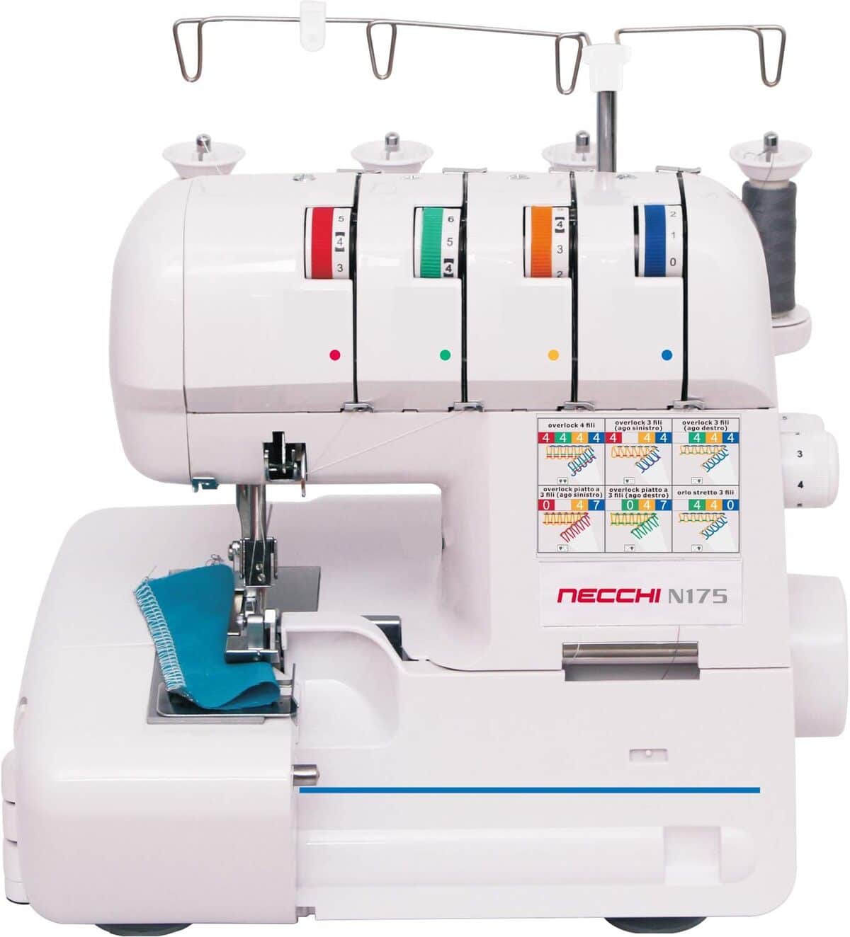Test : surjeteuse Necchi 175 pratique et facile à utiliser