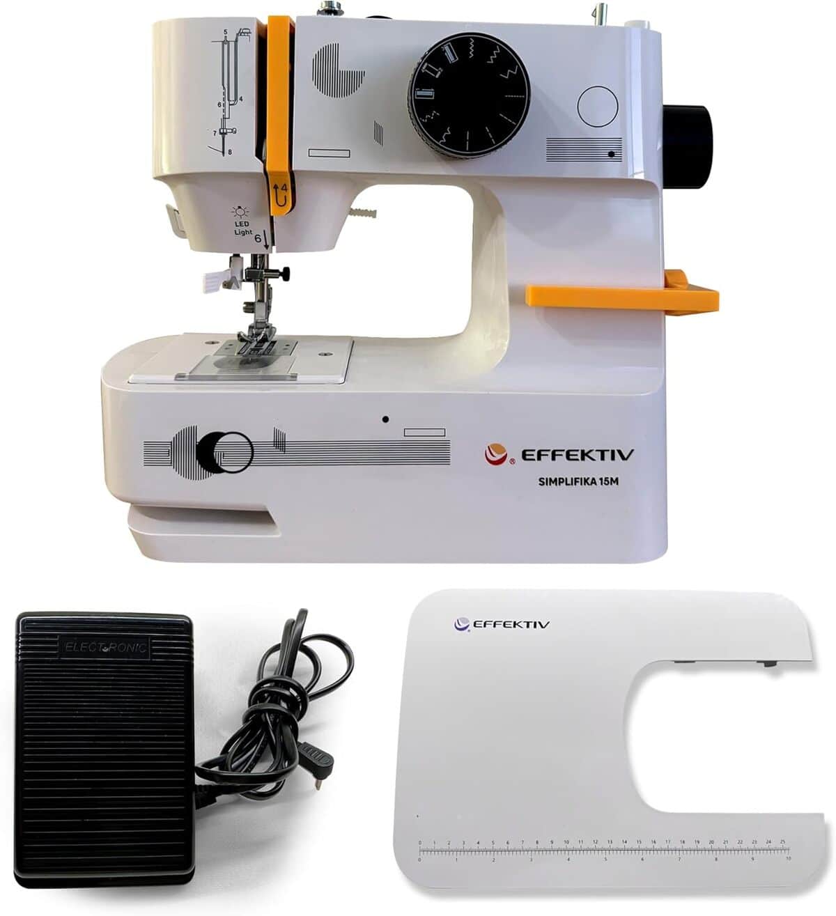 Test : machine à coudre portable Effektiv Simplifika 15 m