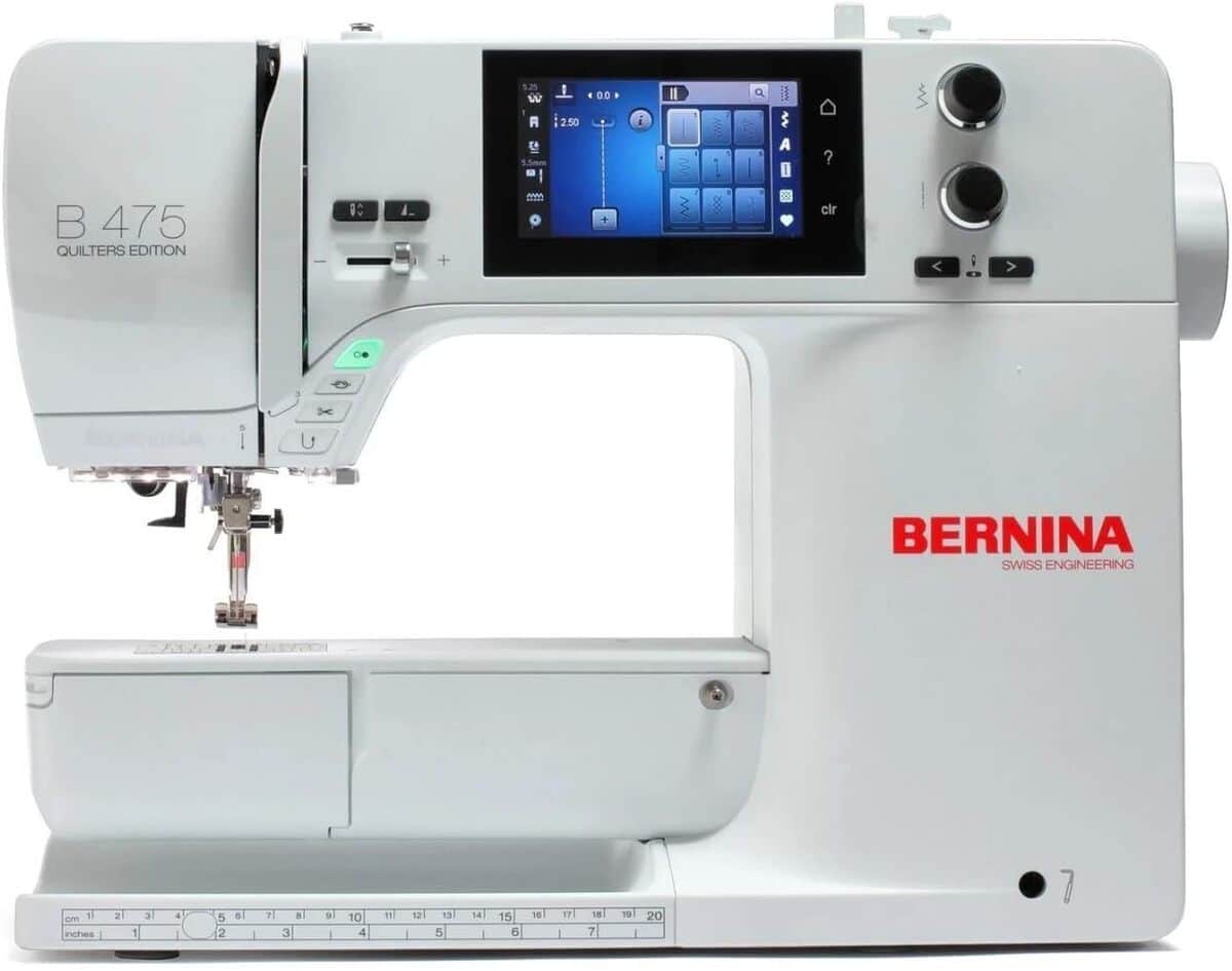 Test Bernina 475QE : performance et précision en couture