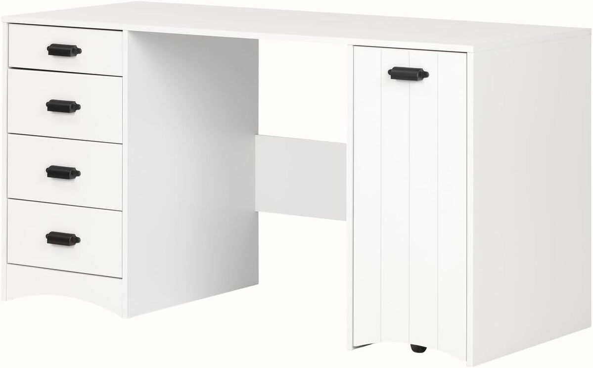 Test de la table de couture South Shore Artwork : rangement et surface anti-rayures