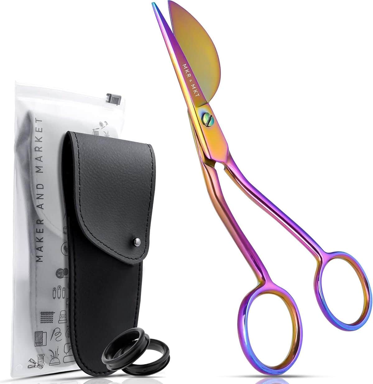 Avis : applique Maker and Market Pelican Ciseaux arc-en-ciel 14 cm