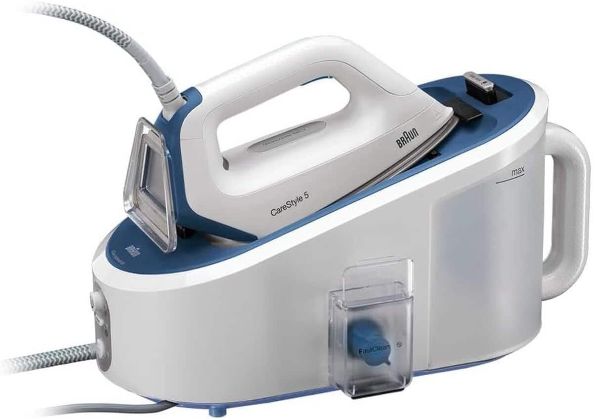 Test de la centrale vapeur Braun IS5145WH
