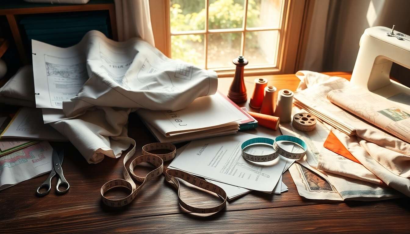 Comprendre les différentes parties d'un patron de couture Comprendre les différentes parties d'un patron de couture