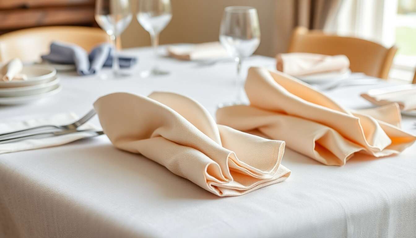 Tissus Pour Serviettes De Table