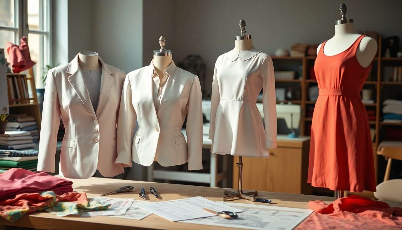 Test du patron Vogue Patterns V9082E5 : veste, blouse et robe femme