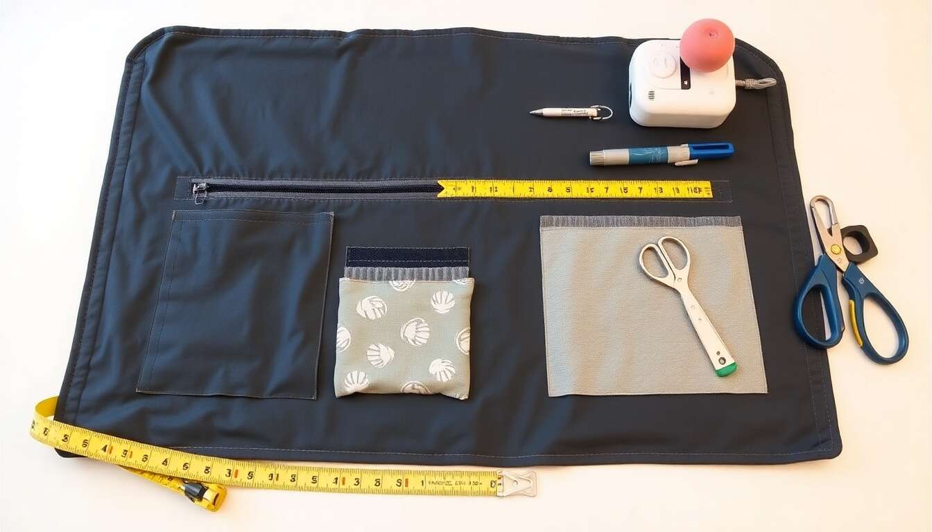 Fabriquez un tapis ร langer nomade pour bรฉbรฉ