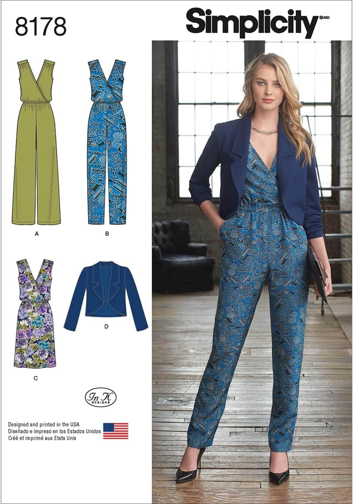 Test : patrons Simplicity 8178, jumpsuit et plus