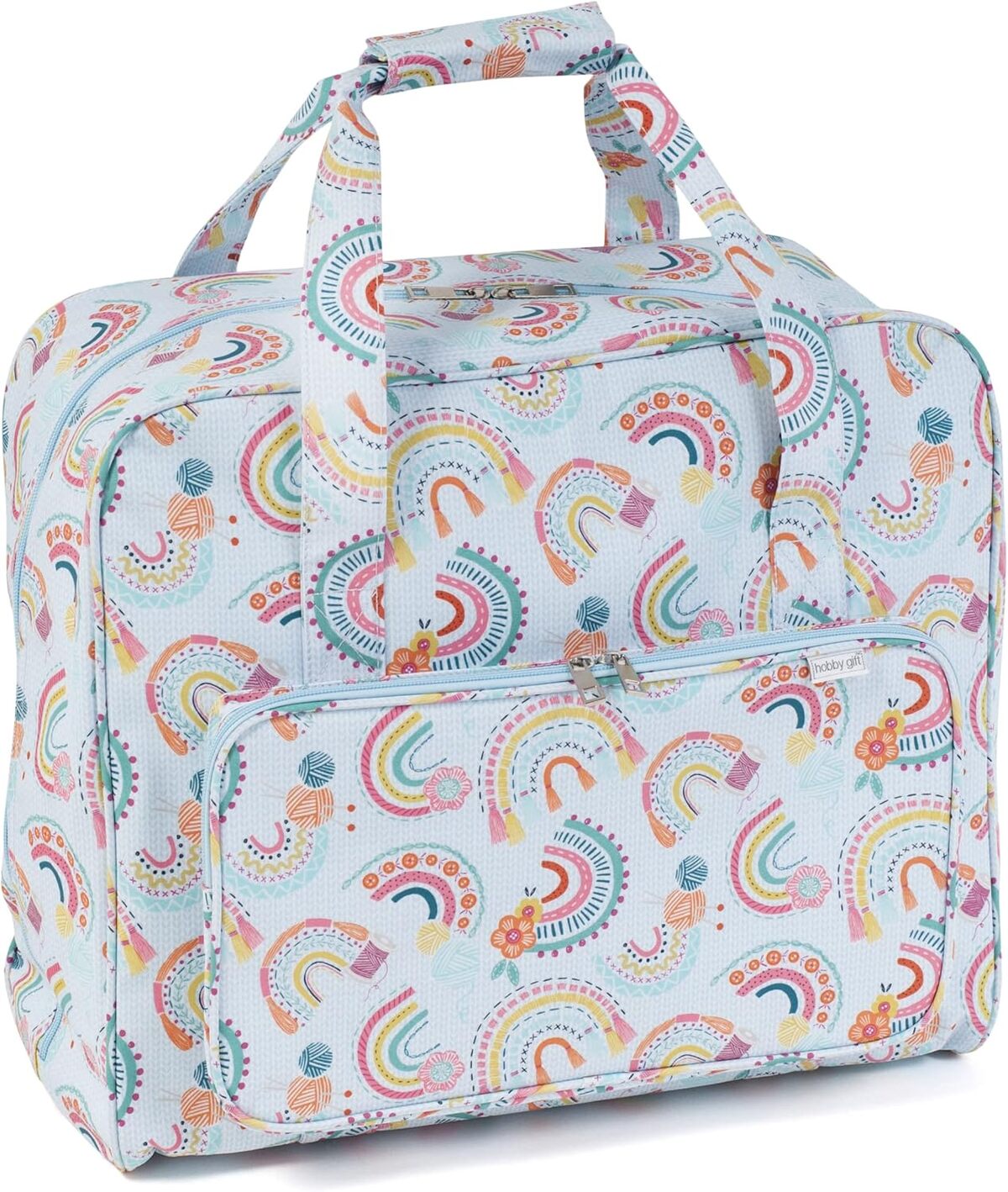 Test : sac de rangement arc-en-ciel Hobby Gift pour machine ร coudre