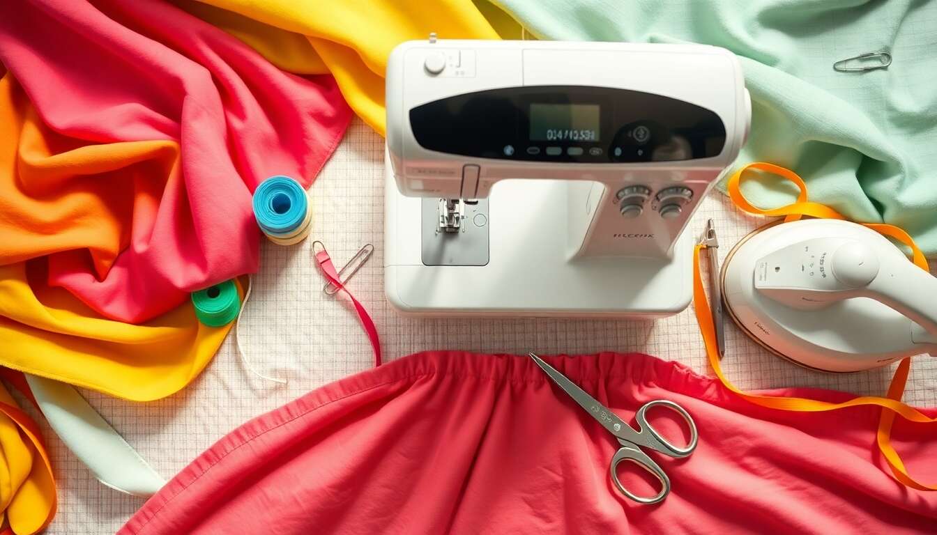 Coudre la jupe la plus simple du monde !