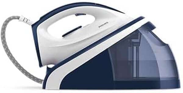 Philips HI5920/20 Centrale vapeur 2400 W 1,1 L Semelle en céramique Bleu, Blanc