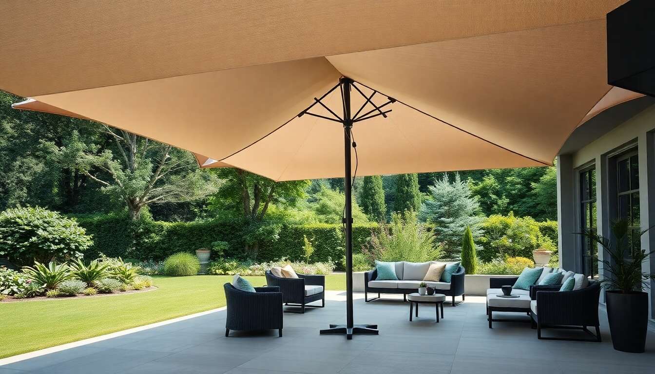 Conseils d'entretien pour pr&eacute;server votre toile de parasol