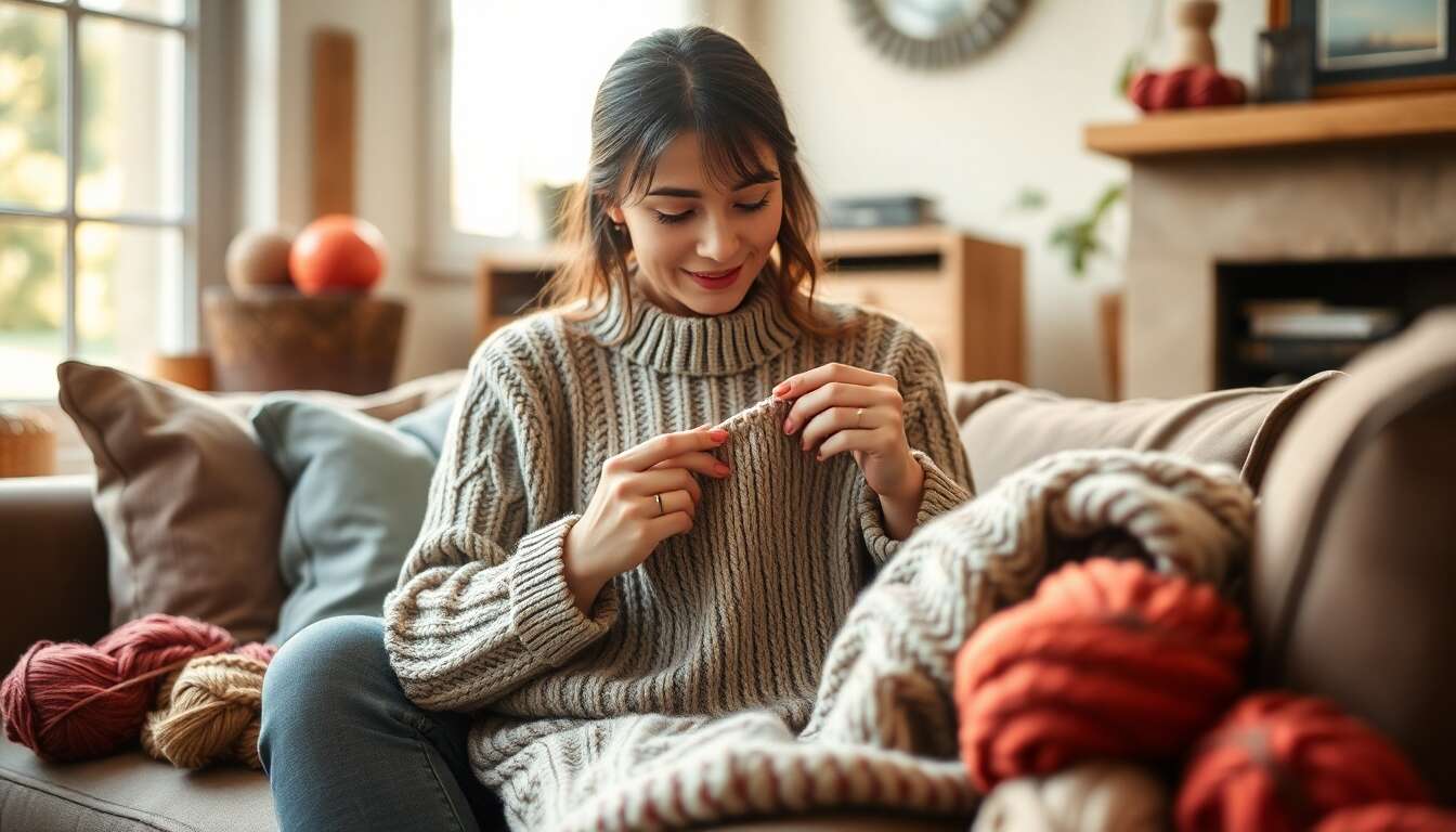 La technique du point mousse
