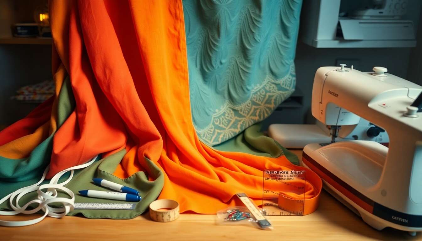 Crรฉer sa jupe froncรฉe : guide DIY